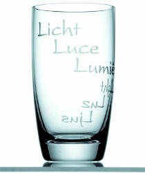 bicchiere in cristallo LUCE