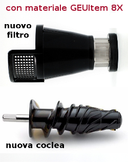 filtro GE Ultem 8x e coclea