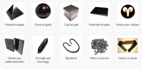 catalogo shungite
