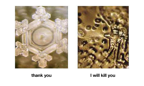 Cristalli tecnica Masaru Emoto